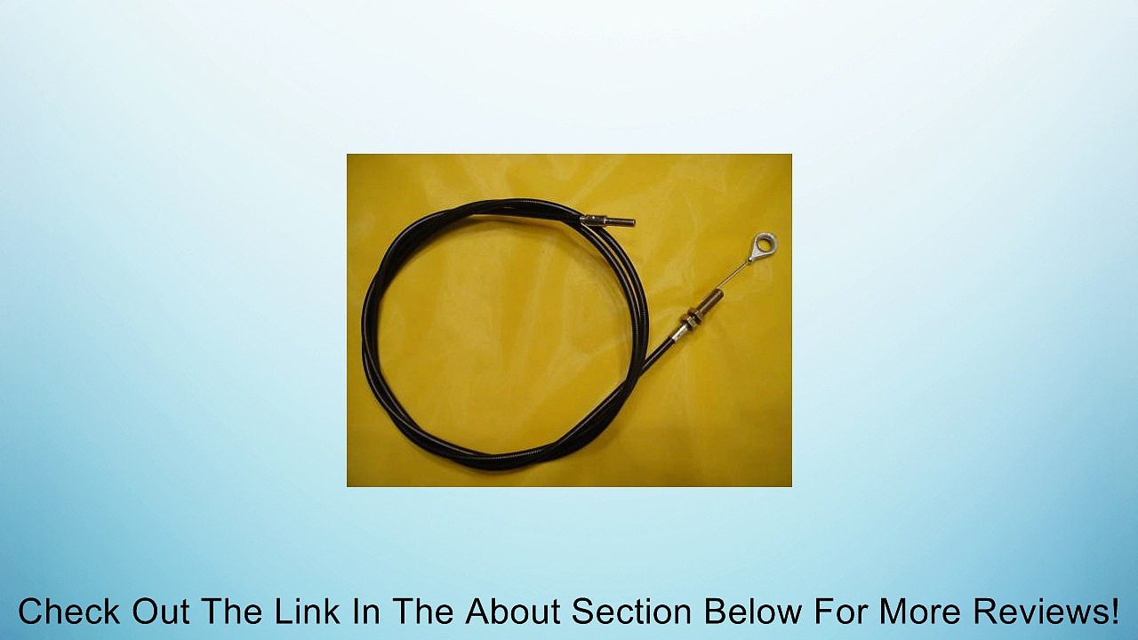 W.A.O. Go Cart Throttle Cable"manco#8251" 75" Cable 68" Housing with 4 Free 8812bs Review