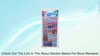 Licensed Disney Frozen� Pencils w/erasers Elsa, Anna, Olaf-12 pcs Review