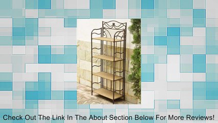 Valencia Storage Bakers Rack Review