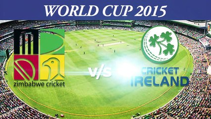 2015 WC ZIM vs IRE William Porterfield on thrashing Zimbabwe