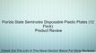Florida State Seminoles Disposable Plastic Plates (12 Pack) Review