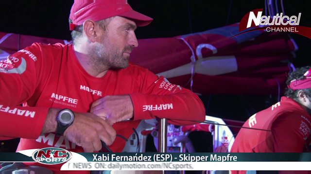 VR NcSports on air Nautical Channel-Volvo Auckland Arrival