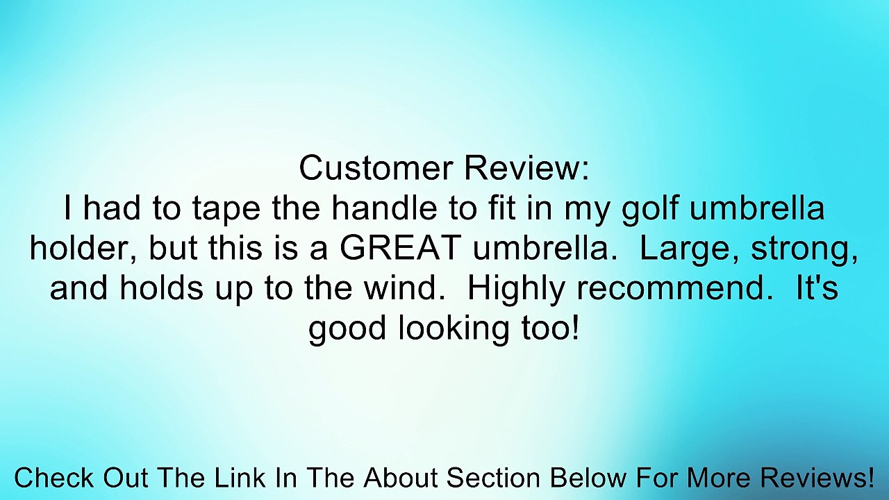Blunt Golf G2 Umbrella Review video Dailymotion