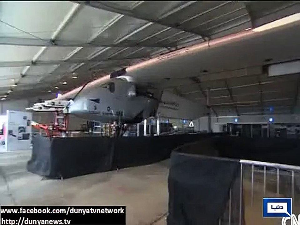 Solar Impulse plane begins epic global flight