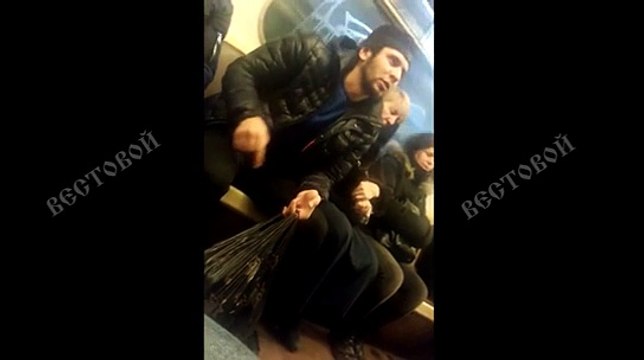 Москвабад Кавказец показывает русне кто в доме хозяин