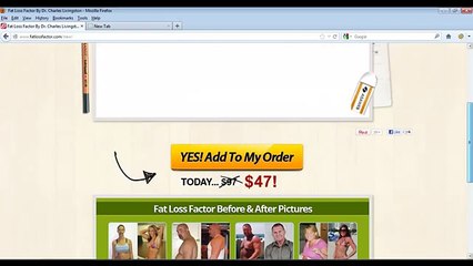 Fat Loss Factor System - Under $5