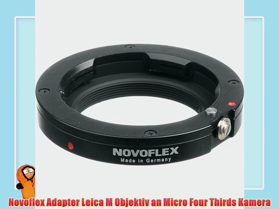Novoflex Adapter Leica M Objektiv an Micro Four Thirds Kamera