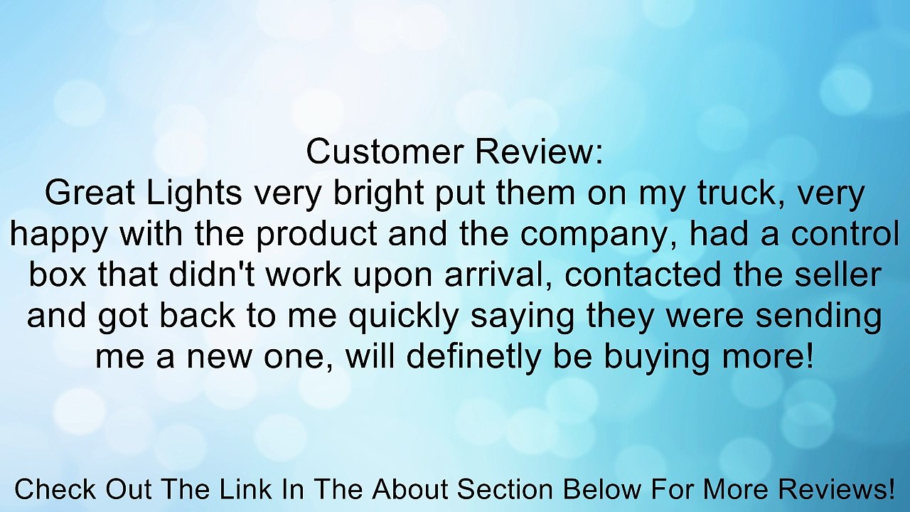 18 X LED Emergency Vehicle Strobe Lights for Front Grille Deck Warning Light (18 LED, Red and Blue) Review