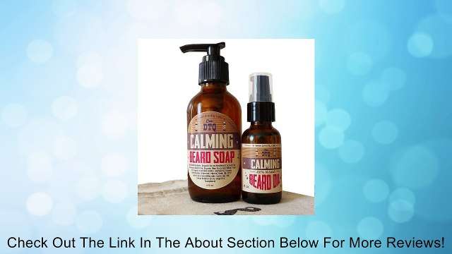Calming Beard and Mustache Care Gift Set: Beard Soap and Beard Conditioning Oil Review