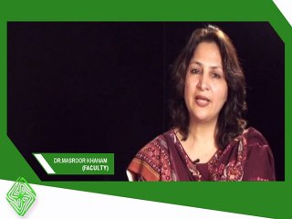 Meet Masroor Khanam: Expert Faculty Member with Inspiring Insights