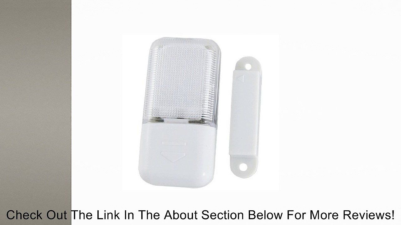 Plastic Shell Magnetic Sensor Automatic LED Closet Light White Review