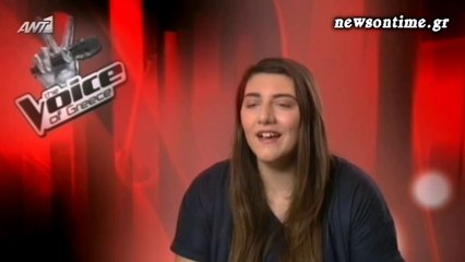newsontime.gr - The Voice 2 «Blind Auditions»  ΝΕΦΕΛΗ ΤΣΙΚΡΙΚΑ
