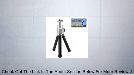 8" Professional STEEL Table Top Tripod For The Sony Cybershot DSC-T700, DSC-T77, DSC-T70, DSC-T500, DSC-T300, DSC-T200, DSC-T2 Digital Cameras Review