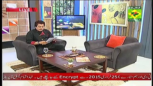 Dawat Recipes with Gulzar Hussain Cooking Show On Masala TV 5 March 2015