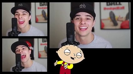 Pharrell - HAPPY (Sung in FAMILY GUY Voices)