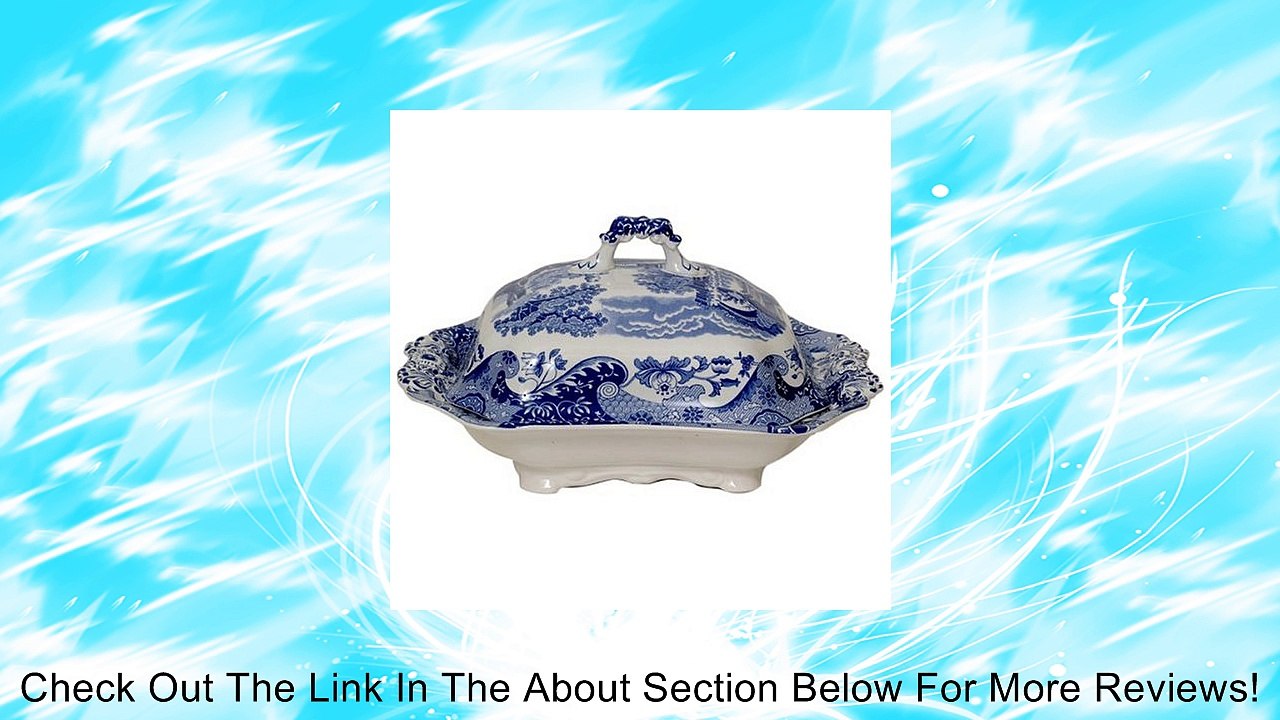 Spode Blue Italian Vegetable Dish and Cover Review