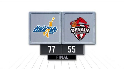 Basket, Pro B, J22 : Poitiers -Denain (2014-2015)