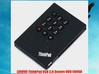 LENOVO ThinkPad USB 3.0 Secure HDD 500GB
