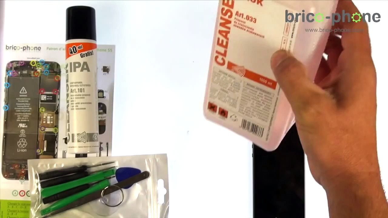 Tuto : Réparation d'un iPhone 5S tombé dans l'eau (désoxydation) HD