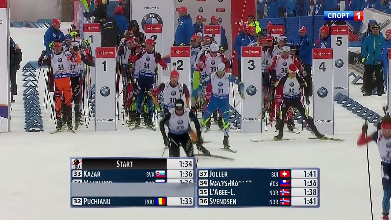 Биатлон. ЧМ. Муж. ГП