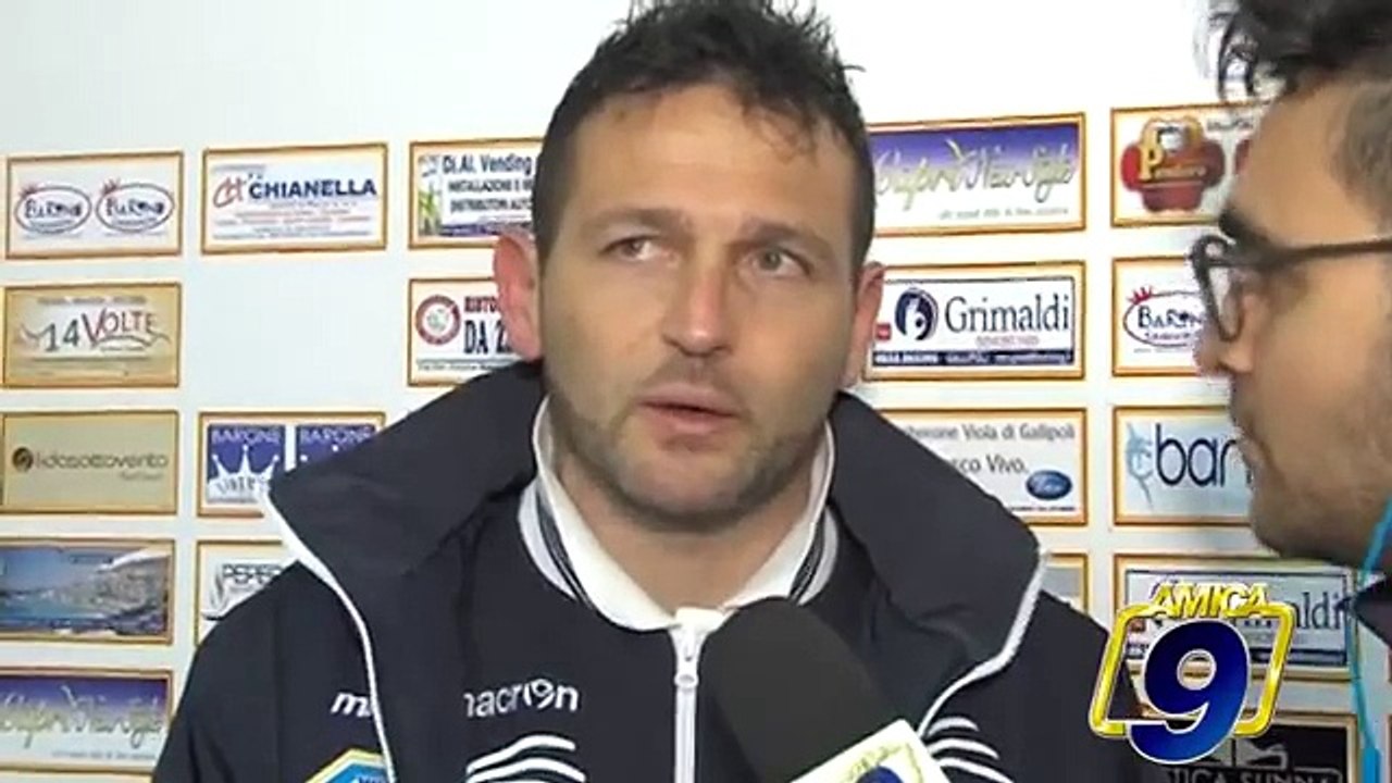 Gallipoli - Fidelis Andria 0-0 | Post Gara Giovanni Langella All. in Seconda F. Andria