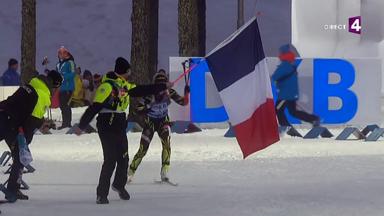 Biathlon  Marie Dorin-Habert championne du monde de poursuite