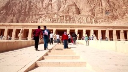 Mısır'da Kadın Firavun Hatşepsut'un Tapınağı (1)