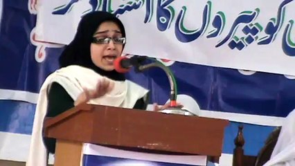 Ayesha Shafi in All KARACHI urdu debate contest 2014 at SIR SYED GOVT GIRLS COLLEGE