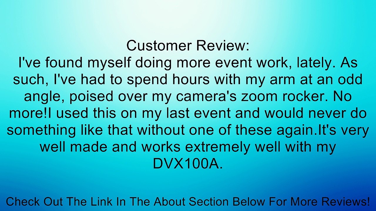 Libec ZC-3DV Zoom Control for Sony, Panasonic and Canon DV Cameras Review