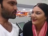 This Time Waqar Zaka Was Flirting With Girl On Airport And She Is Ready To Marry Him!