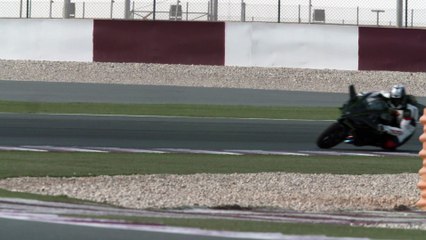 Essai Kawasaki H2R slow motion