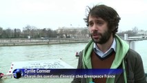 Nucléaire: Greenpeace rappelle son engagement à Hollande