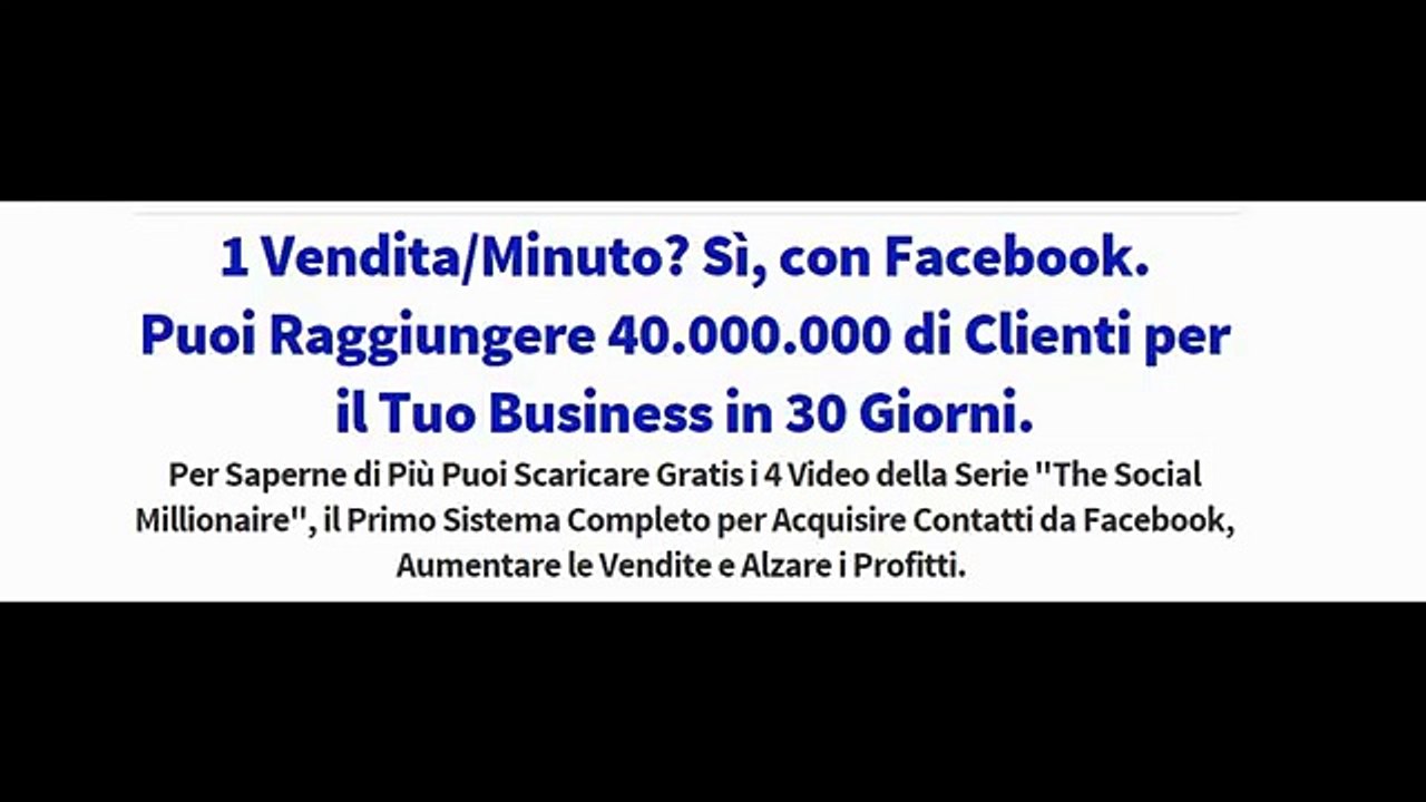 Facebook ADS: Come fare Pubblicità il Corso Definitivo!