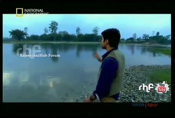 The Adventurous Rajeev Khandelwal cruising through Bereng river!