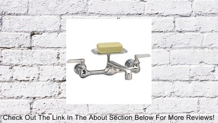 Waxman 413900 2-Handle Wall Mount Laundry Faucet, Chrome Review