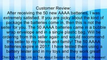 50 NEW AAAA ENERGIZER Batteries Review