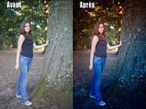 Tuto Photoshop Effet de spot et incrustation de dégradé - Tutoriel de Serge Ramelli