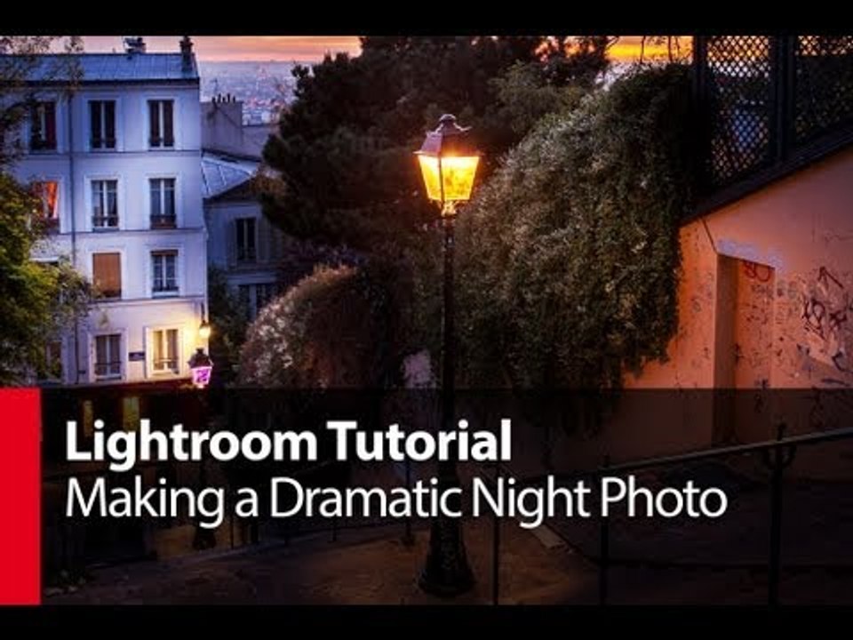 Making a Dramatic Night Photo with Lightroom 4 - PLP # 2 Serge Ramelli