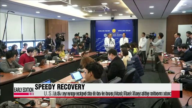 U.S. ambassador to be discharged from hospital Tuesday afternoon