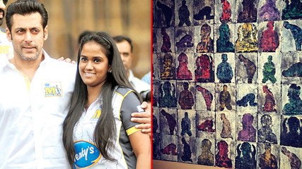 Salman's UNBELIEVABLE Painting REVEALED By Arpita