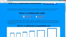 Pangu iOS 8.1.3 iDevice Jailbreak iPhone 5s/5c/5 iPhone 6 plus Untethered