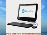 HP 18.5 AMD E1 500GB HDD 4GB DDR3 All-In-One PC