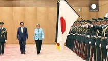 Angela Merkel en visite au Japon pour d'importants enjeux diplomatiques et économiques