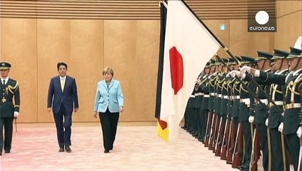 Angela Merkel en visite au Japon pour d'importants enjeux diplomatiques et économiques