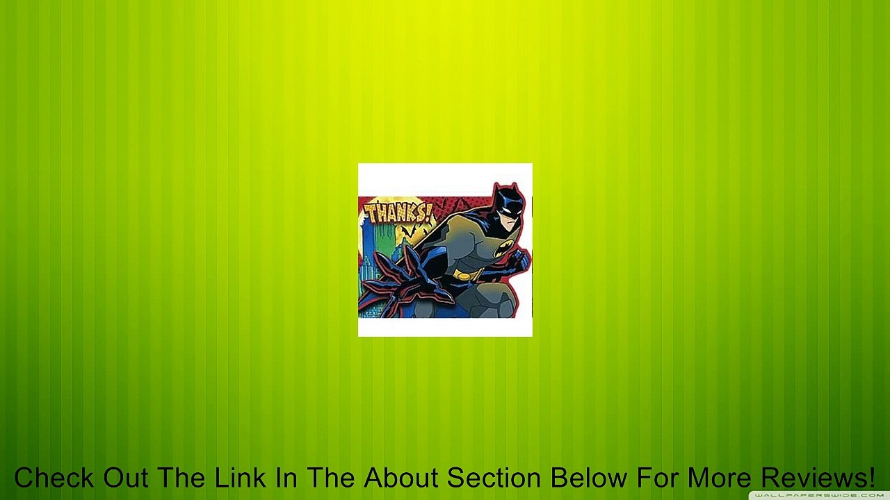 Batman Begins Thank You Notes 8ct Review