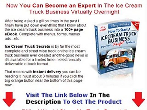 Ice Cream Truck Profits THE SHOCKING TRUTH Bonus + Discount
