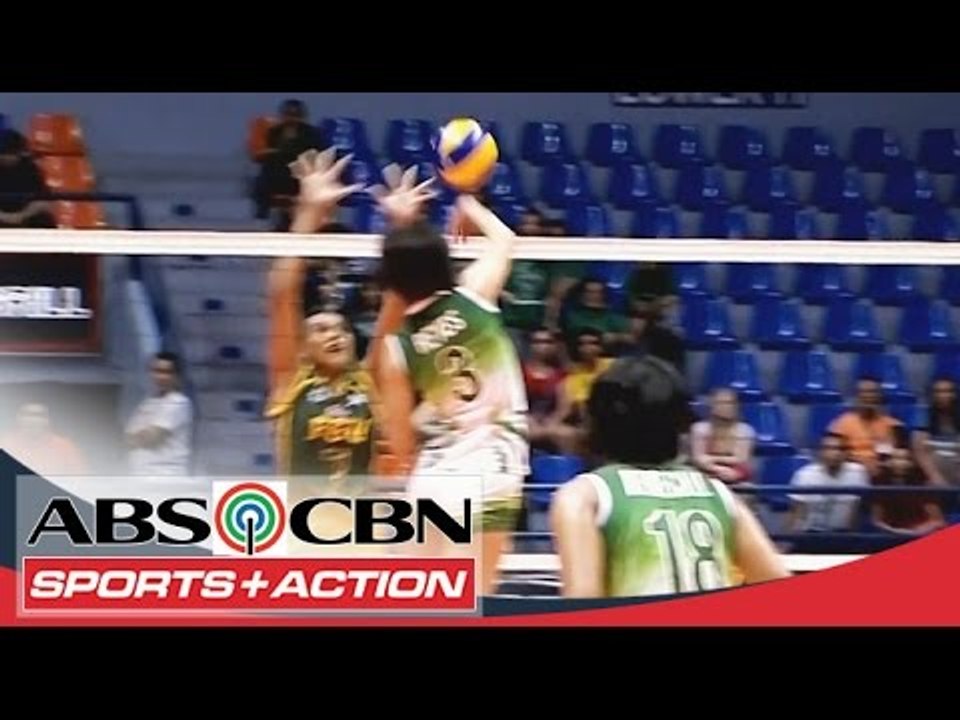 UAAP 77: Mika Reyes finishes set with an attack!