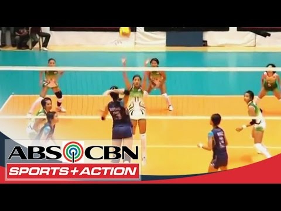 UAAP 77: Women's Volleyball DLSU vs NU Game Highlights