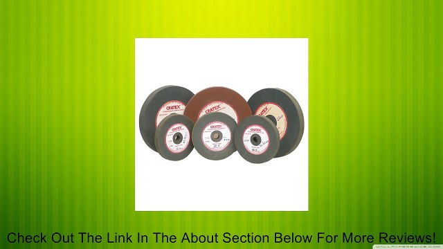 CRATEX Rubberized Silicon Carbide Abrasive Wheel Large Straight Wheels Fine - Mfr #: 612F Diameter: 6 THICKNESS: 3/4 ARBOR HOLE: 1/2 Review