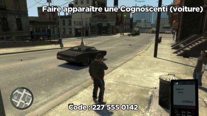 Grand Theft Auto IV - Codes